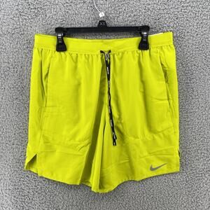 Nike Flex Stride 7” Brief-Lined Running Shorts Volt CJ5459-702 Men's Sz Sm‎ NWT